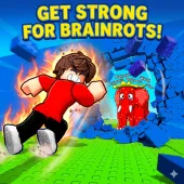 Play Get Strong for Brainrots! now!