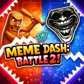 Play Meme Dash: Battle 2! now!