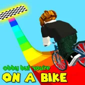 Play Obby but You're on a Bike now!