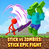 Play Stick vs Zombies: Stick Epic Fight now!