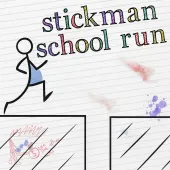 Play Stickman School Run now!
