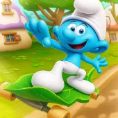 Play The Smurfs: Skate Rush now!